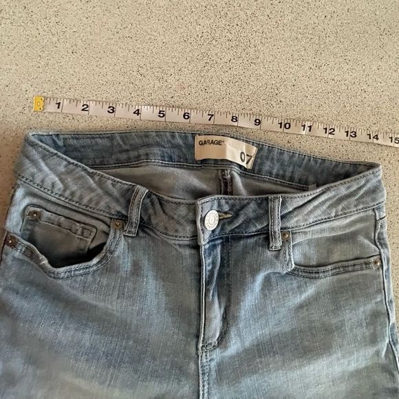 #11 Garage super skinny mid rise jeans size 7 - Picture 4 of 11